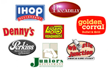 Live classes are held in these fine restaurants!